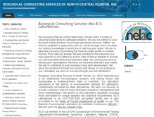 Tablet Screenshot of microbioservices.com